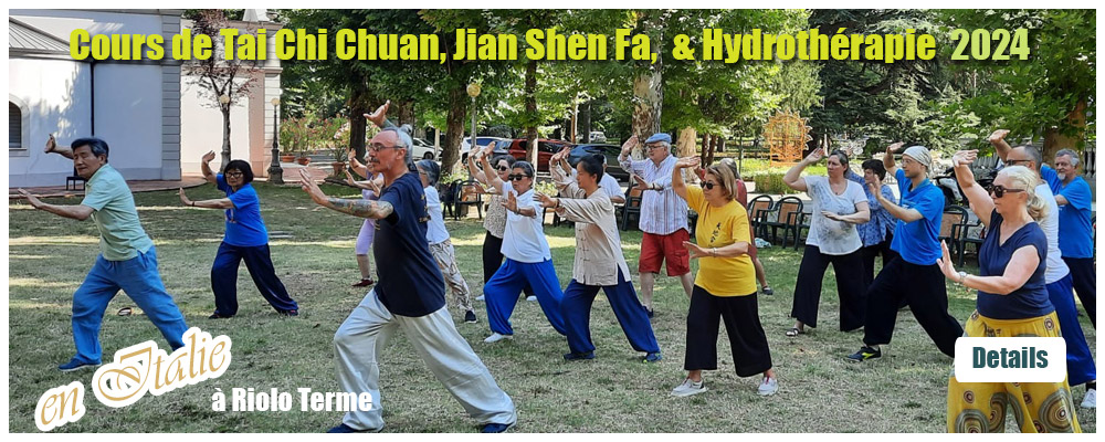 17è stage International Taiji Quan 2024 Italie Riolo Terme