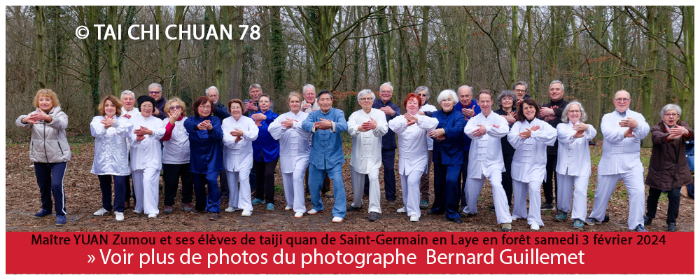 TAI CHI CHUAN 78 cours en forêt de Saint Germain en Laye.