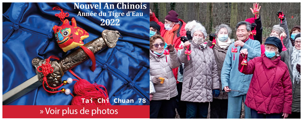 L’association TAI CHI CHUAN 78 fête le Nouvel An chinois 2022 – L’année du Tigre d'eau.