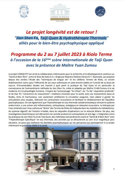 Programme Riolo Terme 2023