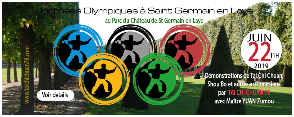 Journées Olympiques Juin 2019 - Démonstrations de Tai chi chuan à St Germain En Laye